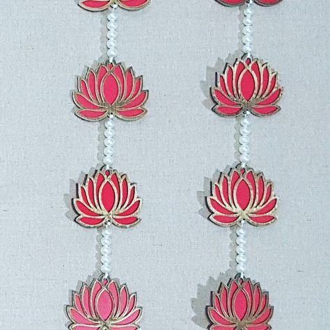 lotus flower is symbolic of rituals in india and abroad .. add a lotus hanging and you have declared let the festivities roll Lotus Flower, Cut Design, Lotus, Festival, Wall Decor, Flowers, Design