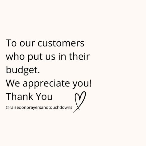 ✨ Grateful for YOU! ✨ To all our amazing customers who made us a part of your budget, we want to say a heartfelt THANK YOU! 🙏💖 Your support means the world to us, and we're incredibly grateful for each and every one of you. #ThankYou #CustomerAppreciation #Grateful #SupportSmallBusiness #CommunityLove #Thankful #Womanowned #Appreciation #love Prayers For My Customers, Customer Thank You Quotes, Thank You Quotes For Business, Thank You Business, Appreciation Quotes For Customers, Thank You For Your Order Quotes, Thank You For Your Support Business, Customer Appreciation Quotes Business Thank You For, Thank You For Your Business