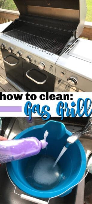 How to Clean Your Gas Grill: easy tips to get ready for summer Clean Gas Grill, Cleaning Bbq Grill, How To Clean Bbq, Clean Baking Pans, Cleaner Recipes, Grilling Tips, Deep Cleaning Tips, Clean Grill, Classic Kitchen