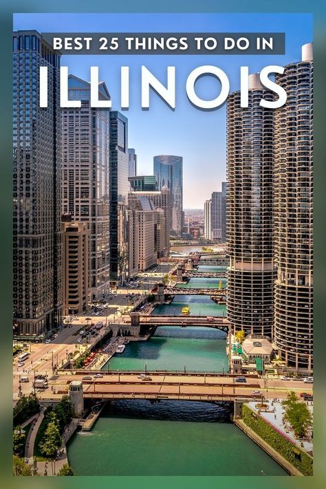 Planning a Illinois vacation? Discover the 25 best things to do in Illinois including top attractions in Illinois like stops on Route 66, outdoor adventures and more! I what to do in Illinois I places to go in Illinois I Chicago attractions I USA travel I Illinois attractions I Illinois parks I activities in Illinois I things to do in Chicago I museums in Illinois I hiking in Illinois I state parks in Illinois I day trips in Illinois I Illinois road trip I road trips in Illinois I #Illinois #USA Things To Do In Illinois, Chicago Attractions, Shawnee National Forest, Things To Do In Chicago, Best Places To Vacation, North America Travel Destinations, Great River, The Big City, Usa Travel Guide