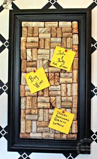 Cork Board Projects, Diy Cork Board, Wine Cork Diy Crafts, Wine Cork Projects, Cork Crafts Diy, Wine Cork Diy, Wine Cork Art, Cork Projects, Wine Bottle Corks