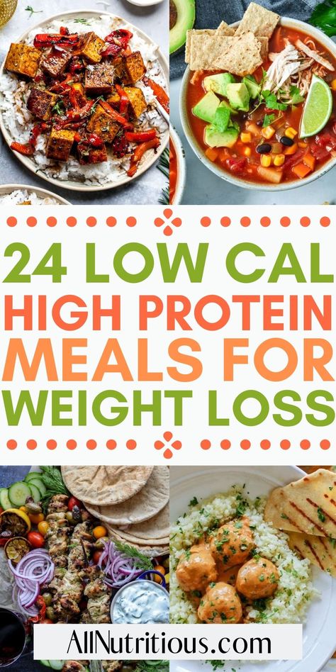 Low Calorie High Protein Meals, Low Carb High Protein Meals, Low Calorie Meals, Low Calorie High Protein, High Protein Meals, Low Carb High Protein, Healthy Low Calorie Meals, Low Calorie Dinners, Healthy High Protein Meals