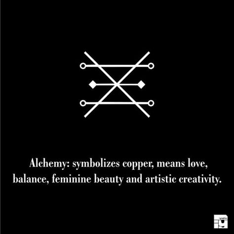 Alchemy: symbolizes copper, means love, balance, feminine beauty and artistic creativity. Simbols Tattoo, Alchemy Tattoo, Men Tattoos, Geometric Tattoos, Harry Potter Tattoos, Inspiration Tattoos, Neck Tattoos, Alchemy Symbols, Shoulder Tattoos