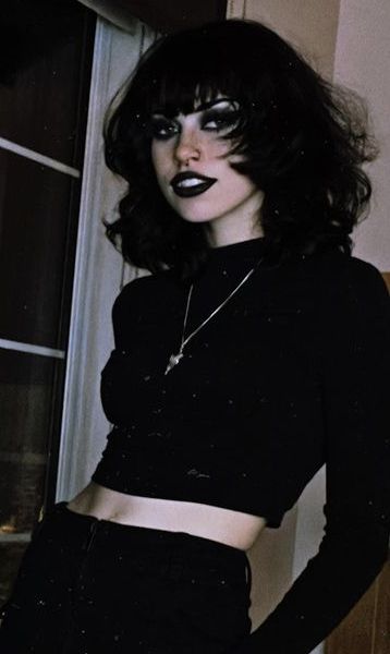 Goth Gifts, How To Impress, Black Lipstick, Goth Women, Goth Girl, Goth Aesthetic, Emo Goth, Emo Girls, Gothic Girls