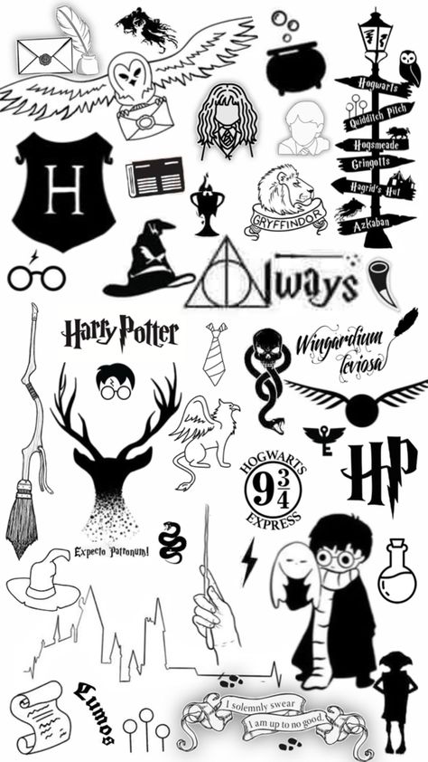 Draw Harry Potter, Harry Potter Drawings Easy, Harry Potter Collage, Harry Potter Drawing, Quidditch Pitch, Hogwarts Quidditch, Hagrids Hut, Harry Potter Symbols, Easy To Draw