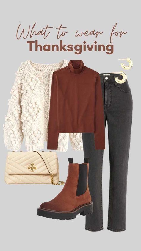 2023 Thanksgiving Outfit, Thanksgiving Outfit 2023, Outfit For Thanksgiving, Casual Thanksgiving Outfits, Fall Winter Capsule Wardrobe, Simple Thanksgiving, Cute Thanksgiving Outfits, Thanksgiving Outfit Women, Maximalist Style