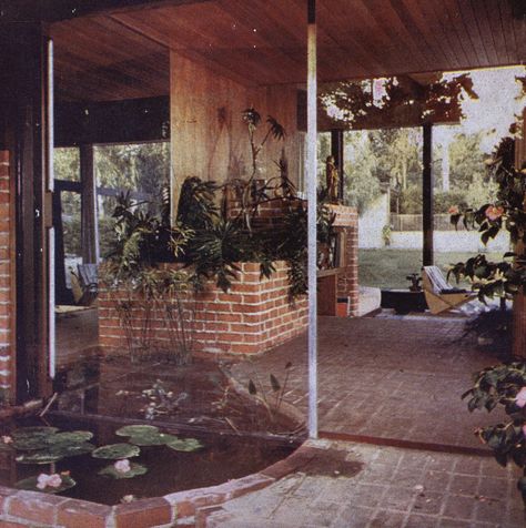 Interior Planters, 1980s Hollywood, Giki Tiki, Home Design Architecture, Object Permanence, Hollywood Homes, Design Architecture, Vintage Home Decor, Midcentury Modern