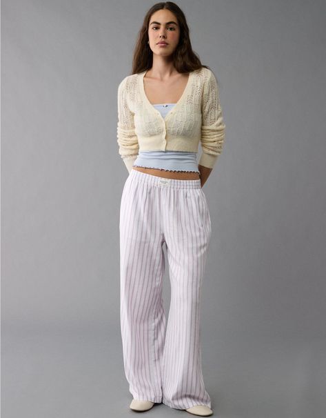 Cute Casual Pajamas, Comfy Pants Women, Cute Flowy Pants, Pj Pants Outfit, Cute Pj Pants, Sweatpants Outfit Aesthetic, Brandy Pants, Lounge Fits, Pajama Pants Outfit