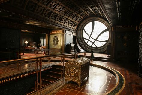 Chill Place, Interior Concept Art, Sanctum Sanctorum, House Interior Design Styles, Strange Places, Dr Strange, Interior Concept, Weird Art, Environment Concept Art