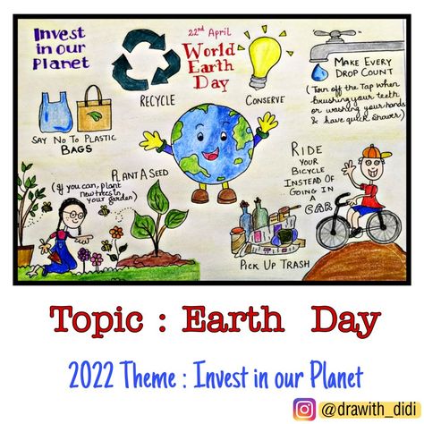 Save Earth Posters Kids, Save Our Planet Posters, Earth Day Poster Drawing, World Environment Day Poster, Environment Day Poster, Air Pollution Poster, Save Earth Posters, World Environment Day Posters, Earth Day Poster