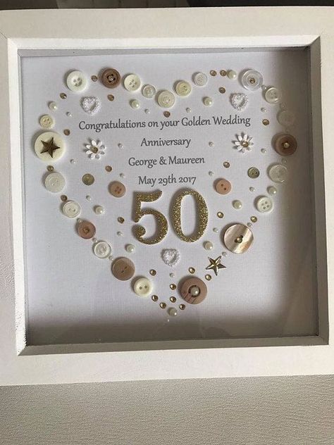 50th Wedding Anniversary Gift, Golden Wedding Anniversary Gifts, 50th Wedding Anniversary Decorations, Golden Anniversary Gifts, 50th Wedding Anniversary Party, Wedding Anniversary Decorations, 50 Wedding Anniversary Gifts, 50th Anniversary Gifts, 50th Anniversary Party