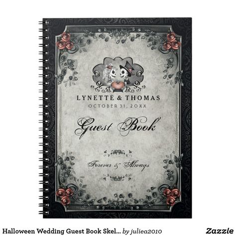 Horror Wedding, Fancy Wedding Invitations, Heart Notebook, Christmas Wedding Themes, Halloween Wedding Invitations, Dark Wedding Theme, Romantic Theme Wedding, Halloween Themed Wedding, Romantic Wedding Receptions