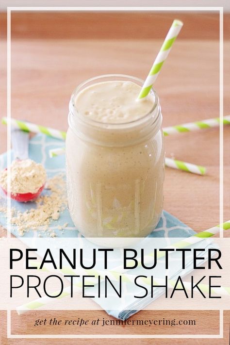 Strawberry Peanut Butter, Peanut Butter Protein Shake, Banana Protein Shake, Peanut Butter Shake, Protein Shake Recipe, Vanilla Protein Shakes, Coffee Protein Shake, Strawberry Protein, Peanut Flour