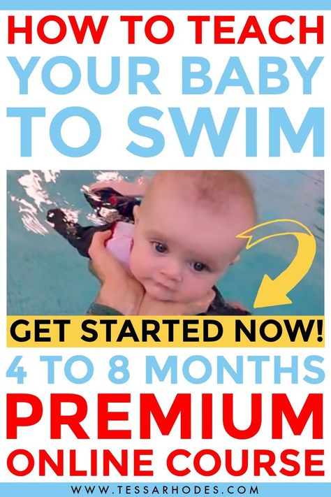 Swim Hacks, Teach Baby To Swim, Swimming Lesson Plans, Infant Swimming, How To Swim Faster, Breaststroke Swimming, Teach Kids To Swim, Baby Swimming Lessons, Baby Swim Float