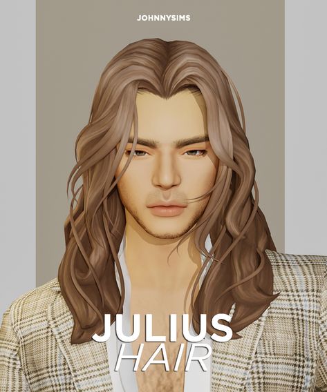 Sims 4 Guy Hair Maxis Match, Sims 4 Cc Half Up Half Down Hair Male, Sims 4 Cc Hair Maxis Match Male Long, Long Curly Hair Sims 4 Cc Male, Sims 4 Cc Male Long Hair Maxis Match, Sims 4 Wavy Hair Male, Johnnysims Cc, Leather Sims 4 Cc, Sims 4 Male Hair Cc Long