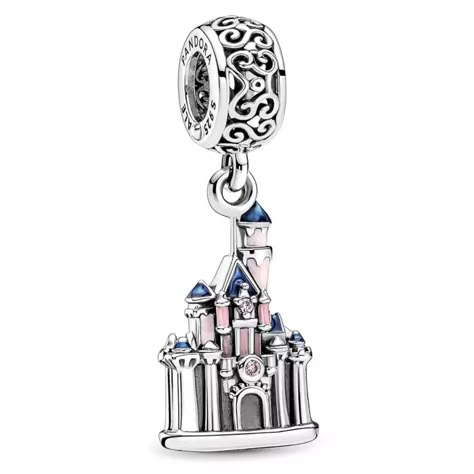 Charms Disney, Pandora Bracelet Charms Ideas, Pandora Charms Disney, Pandora Jewelry Charms, Sleeping Beauty Castle, Disney Charms, Charms Pandora, Pandora Disney, Disney Sleeping Beauty