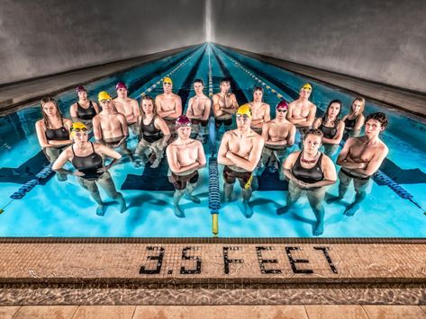 Swim Team Photoshoot Ideas, Swim Team Photos, Swim Portraits, Swimming Photoshoot, Swim Team Shirts Design, Swimming Poses, Swim Pictures, Swim Team Pictures, Swimming Senior Pictures