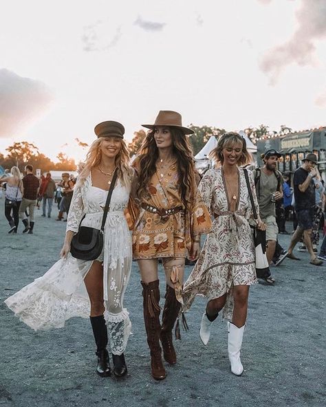 Vetement Hippie Chic, Mode Coachella, Look Da Festival, Bonnaroo Outfits, Cochella Outfits, Coachella Party, Country Concert Outfits, Stile Boho Chic, Coachella Outfits