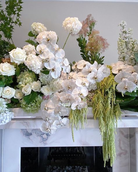 Orchids And Roses, Aesthetic Shots, Floral Arrangements Wedding, White Orchids, Floral Display, Wedding Floral, Elegant Floral, Event Styling, Floral Arrangement