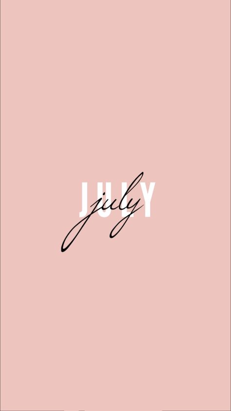 July Wallpaper Aesthetic Month, Hello July Month, July Background, Wallpaper Warehouse, Hello July, Book Cover Diy, Pretty Wallpapers Tumblr, Birthday Wallpaper, Blue Aesthetic Pastel