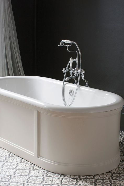 Burlington Bathroom, Bath Surround, Round Bath, Wooden Bath, Traditional Baths, Wet Floor, Freestanding Bath, Bath Taps, Family Bathroom