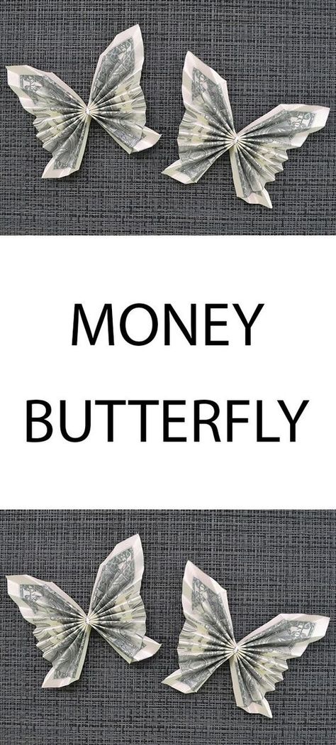 Money Butterfly, Dollar Bill Gift, Easy Money Origami, Money Origami Tutorial, Money Lei Diy, Graduation Leis Diy, Money Creation, Paper Figures, Graduation Money Gifts