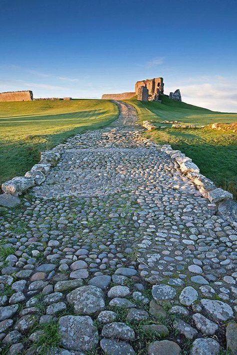 Duffus Castl near Lossimouth Moray Scotland, Cobblestone Road, Cobblestone Walkway, Scotland Forever, Scotland Castles, Scottish Castles, Fairy Queen, Scottish Wedding, Red Dead