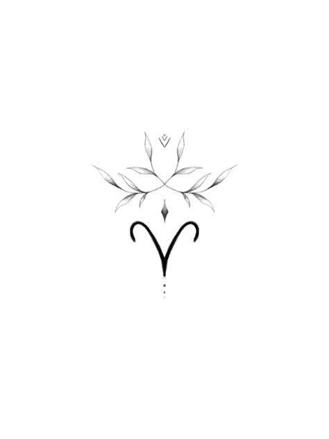 Aries Small Tattoo Ideas, Aries Hand Tattoos For Women, Aries Fine Line Tattoo, Aries Sternum Tattoo, Aries Hand Tattoo, Aries Back Tattoo, Small Aries Tattoos For Women, Cute Aries Tattoo, Aries Inspired Tattoo