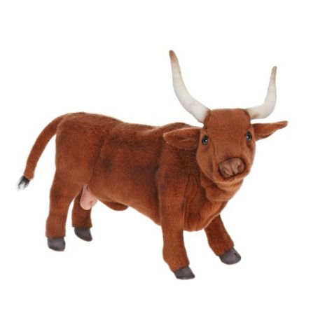 Hansa - 15" Bull ** This is an Amazon Affiliate link. Read more at the image link. Diy Bird Feeder, Diy Birds, Animal Habitats, Plush Animals, Black Bear, Unisex Baby, Baby Gear, Bird Feeders, Farm Animals