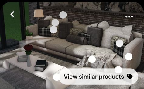 Realistic Bloxburg Couch, Custom Sofa Bloxburg, Bloxburg Couch Pillow Ideas, How To Make Custom Pillows In Bloxburg, Couch Ideas Bloxburg, Custom Bloxburg Couch, Couch Bloxburg, Doors Bloxburg, Bloxburg Couch Ideas