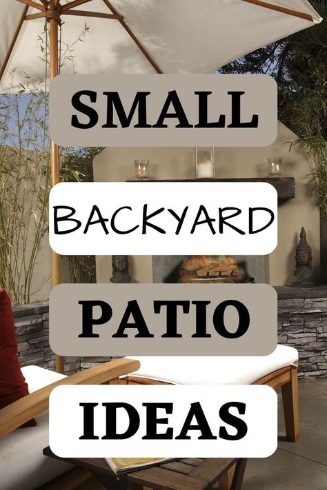 Backyard Patio With Pool, Small Backyard Patio Designs, Backyard Patio Furniture Ideas, Backyard Patio Decorating Ideas, Small Backyard Oasis, Small Backyard Patio Ideas, Patio With Pool, Small Gazebo, Shade Outdoor