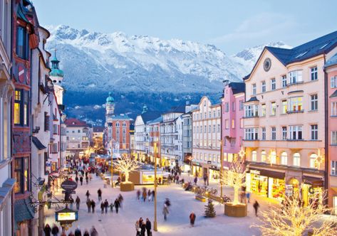 Christmas Markets in Innsbruck | When and Where to Find Them Innsbruck Austria, World Most Beautiful Place, Austria Travel, Innsbruck, Most Beautiful Cities, Beautiful Places In The World, Salzburg, Most Beautiful Places, Vacation Spots