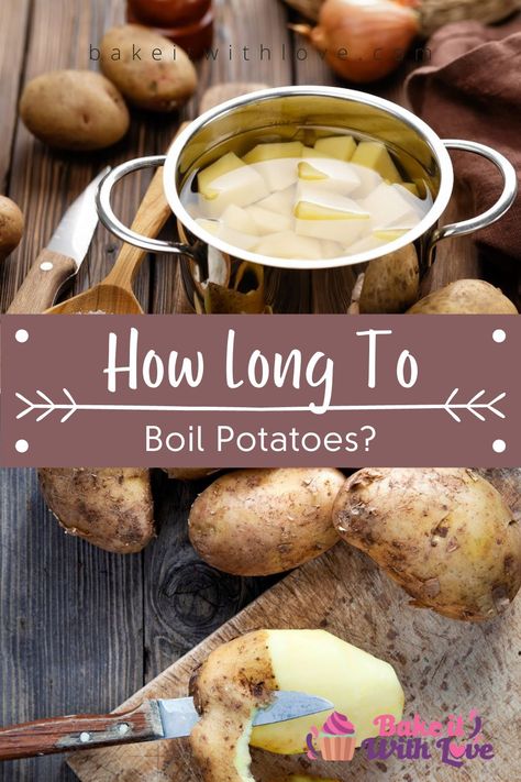 Boiled Potato Breakfast Recipes, How Long Do You Boil Potatoes, Boiling Potatoes With Skin On, How To Boil Potatoes For Potato Salad, How Long To Boil Potatoes, How Long To Boil Potatoes For Mashed, Boil Potatoes With Skin On, Boil Potatoes Recipes, Boiled Potatoes With Skin On