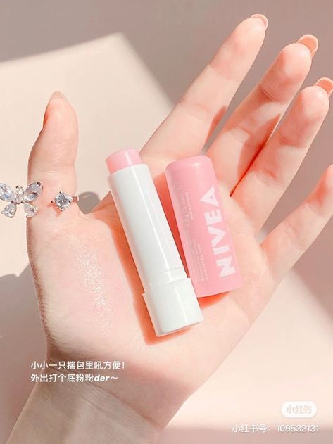 Nivea Aesthetic, Script Fame Dr, Aesthetic Lipstick, Nivea Soft, Koleksi Makeup, Artsy Makeup, Peach Makeup, Beautiful Skin Care, Kawaii Makeup