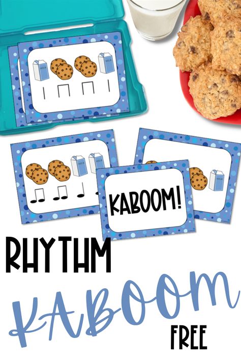 Kaboom Game, Music Rhythm Activities, Poems For Students, Music Centers Elementary, Elementary Music Activities, Rhythm Activities, Kindergarten Music, Elementary Music Lessons, Elementary Music Teacher