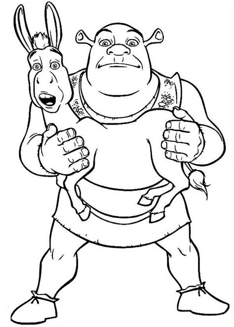 Shrek Carrying Donkey Coloring Page : Color Luna Shrek Coloring Pages, Shrek Drawing, Roofing Colors, Wedding Coloring Pages, Online Coloring Pages, Cartoon Coloring Pages, Disney Coloring Pages, Cool Coloring Pages, Coloring Pages To Print