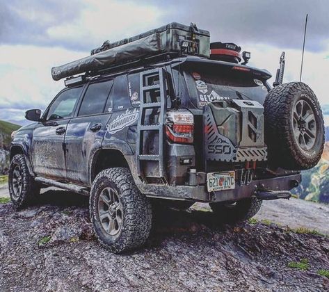 Toyota 4runner Trd, Bug Out Vehicle, Toyota 4x4, Toyota 4, Overland Vehicles, Road Vehicle, Toyota Trucks, Expedition Vehicle, Go Off