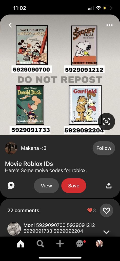 Disney Codes, Roblox Image Ids, Walt Disney Mickey Mouse, Decal Codes, Bloxburg Decals, Disney Mickey Mouse, Snoopy, Coding, Quick Saves