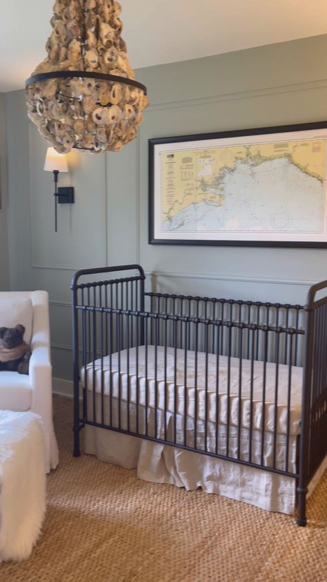 Wrought Iron Crib Nursery, Black Iron Crib Nursery, Black Metal Crib Nursery, Boy Nursery Black Crib, Metal Crib Nursery, Iron Crib Nursery, Iron Crib, Black Crib, Metal Crib