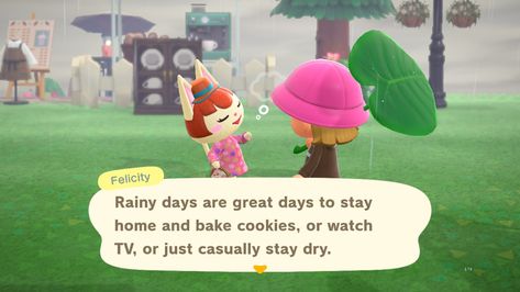 #acnh #rain #felicity #villager Felicity Acnh, Rainy Days, Animal Crossing, Mario Characters, Collage, Pins, Quick Saves