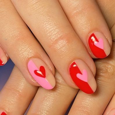 NAILS BY KIRSTEN on Instagram: "❤️ Red and Pink will never get old #nails #nailart #nailsofinstagram #nailinspo #naildesign #cobramnails #yarrawonganails #sheppartonnails #pinknails #gelnails #tgb #biab #buildergel #nailaddict #heartnails" Friendsgiving Dinner Party, Friendsgiving Dinner, Heart Nails, Nails Nailart, Getting Old, Pink Nails, Nail Inspo, Dinner Party, Gel Nails