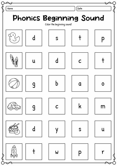 Jolly Phonics Beginning Sound Worksheets Write The Beginning Sound Worksheet, Alphabet Sounds Worksheets, A Phonics Worksheet, Ie Sound Phonics Worksheets, Phonics Sounds Worksheets, Phonic Sounds Worksheets, Beginning Sounds Activities Preschool, Jolly Phonics Activities Worksheets, Sounds Activities Preschool