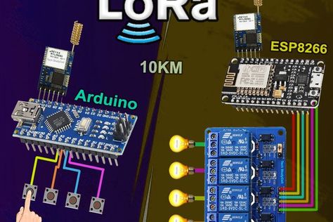 Lora Arduino Control Relay Module Circuit | Hackaday.io Wifi Arduino, Esp32 Projects, Arduino Radio, Arduino Controller, Cool Arduino Projects, Arduino Wifi, Esp8266 Projects, Esp8266 Arduino, Home Automation Project