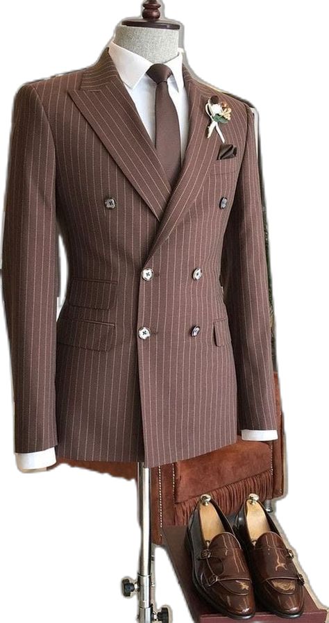 Brown Three Piece Suit, Classy Suits, 1930s Fashion, Three Piece Suit, Celebrity Houses, Suit Fashion, Three Piece, Mens Suits, Celebrities