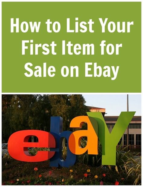 How to List Your First Item for Sale on Ebay #eBay #HowToListItemoneBay #SelloneBay Ebay Selling Tips, Ebay Hacks, Ebay Business, Start Making Money, Money From Home, Selling On Ebay, Online Sales, Ebay Seller, Extra Money