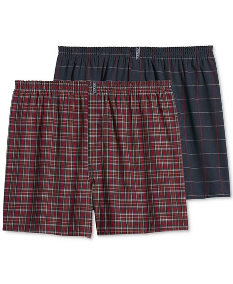 Jockey Men's Big Man Classic Boxers 2-Pack Plaid Boxers, Jockey Mens, Mens Boxers, Red Tartan, Big Men, Mens Big And Tall, Baby Clothes Shops, Cut And Style, Gym Women