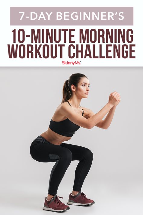 A benefit of morning workouts is that they help beginners establish a routine. You can exercise your self-discipline and begin working towards your fitness goals. Morning Workout Challenge, Morning Workout Routine, Morning Workouts, Early Morning Workouts, 10 Minute Workout, Ab Workouts, Fitness Challenge, Morning Workout, 10 Minute