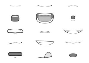 How To Draw Anime Lips Female, Draw Anime Lips, Manga Mouth, Drawing Anime Hands, Anime Mouth Drawing, Anime Mouth, Face Sketches, Anime Face Drawing, Anime Mouths