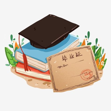 Bachelors Degree Aesthetic, Diploma Aesthetic, Degree Hat, Degree Picture, Diploma Graduation, Hat Png, Rose Background, Bachelors Degree, Book Icons