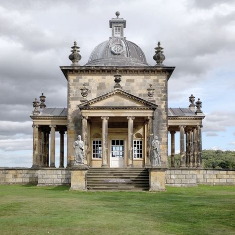 RUPERT DIXON on Instagram: “The Temple of the Four Winds, Castle Howard.” Barn Garage Ideas, England Castle, Dramatic Bedroom, The Four Winds, North York Moors National Park, Brideshead Revisited, Beautiful Temple, Castle Howard, Four Winds